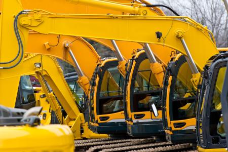 Heavy equipment washing